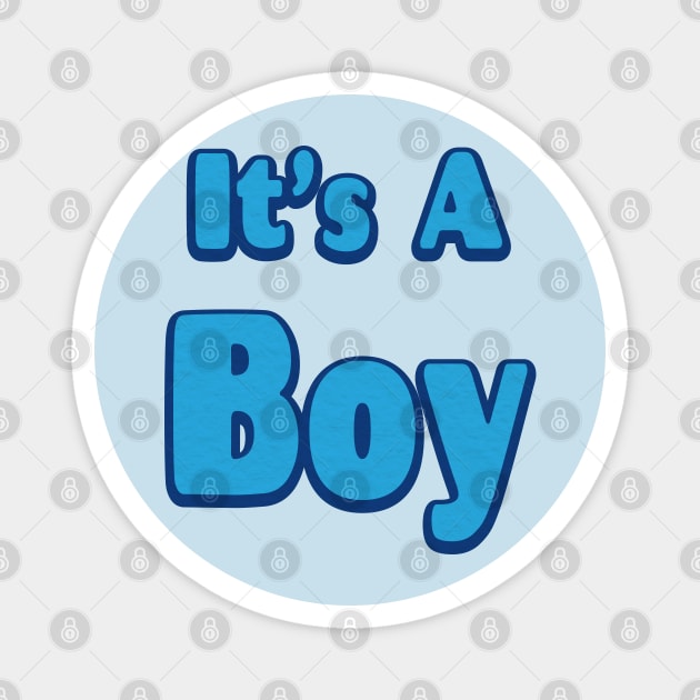 Gender Reveal Boy Magnet by crissbahari